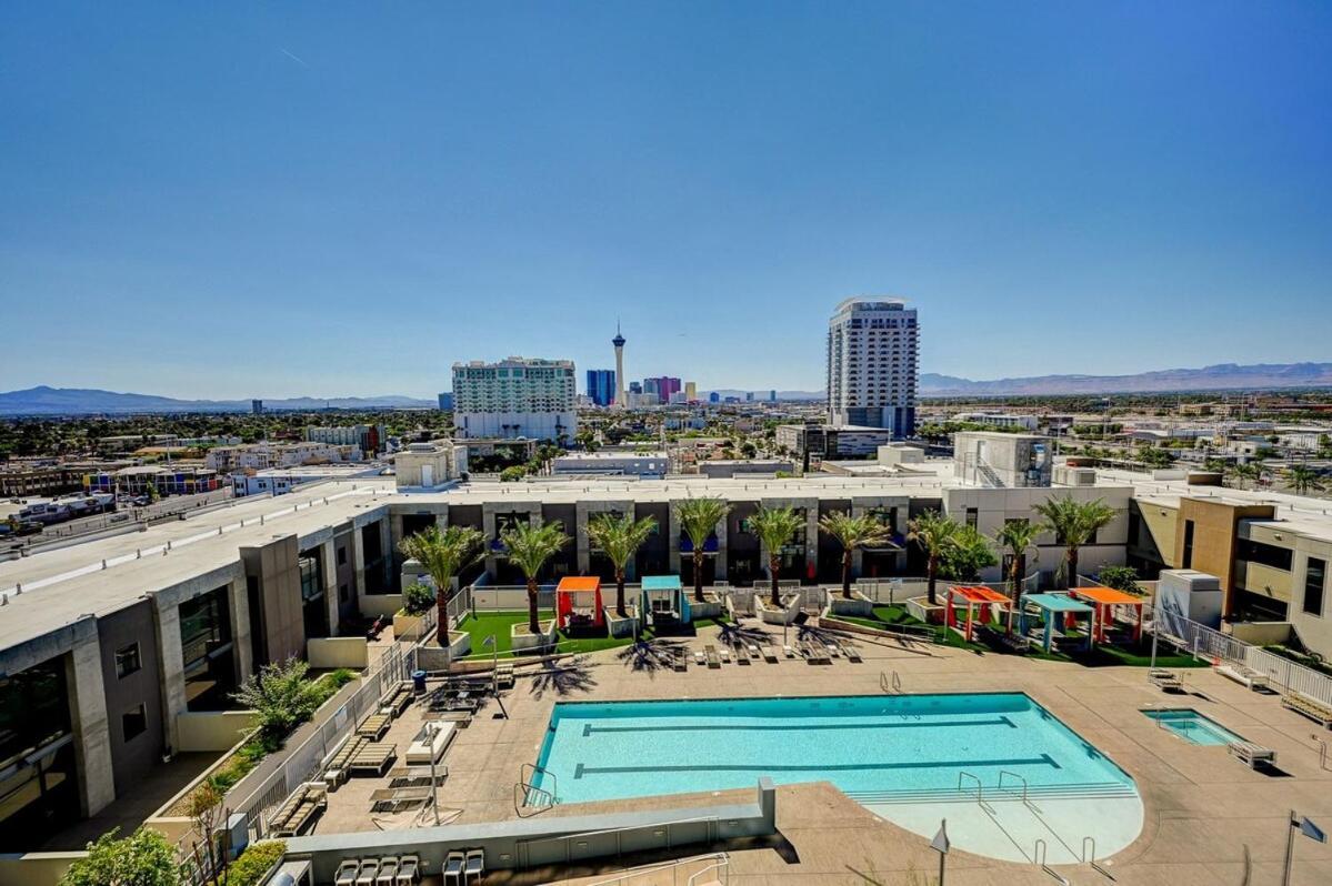 Ferienwohnung Studio High-Rise In Downtown Vegas Las Vegas Exterior foto